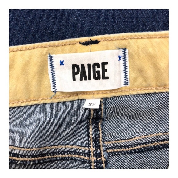 PAIGE SKYLINE SKINNY SKINNY IN RAVINE 27 - Picture 4 of 6